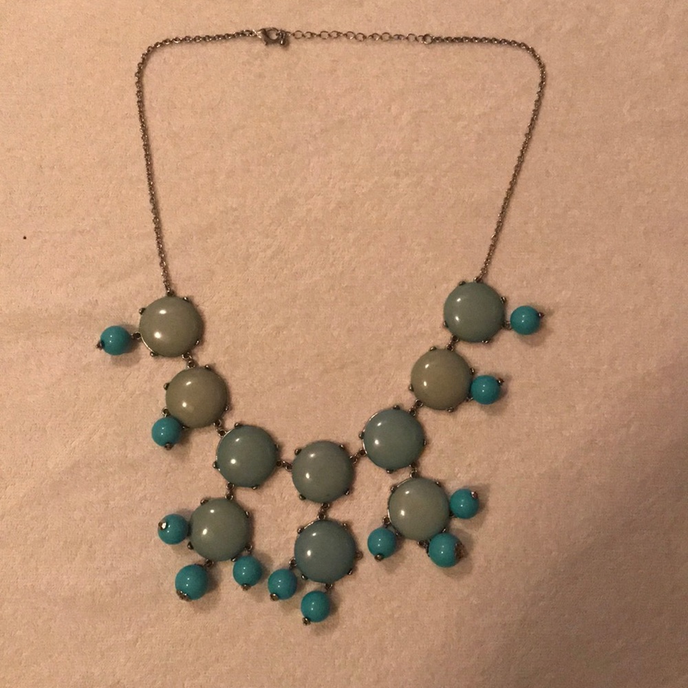 Statement necklace turquoise